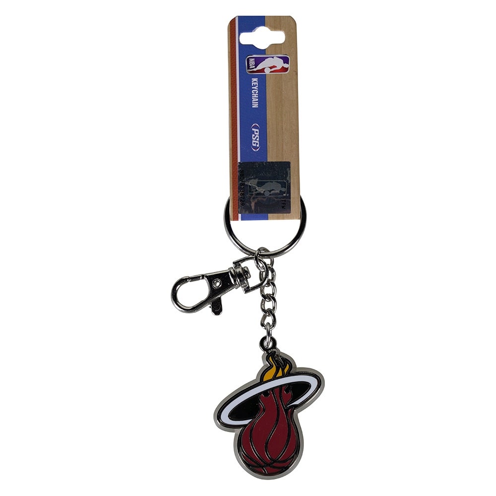 Miami Heat Keychain Zamac Logo